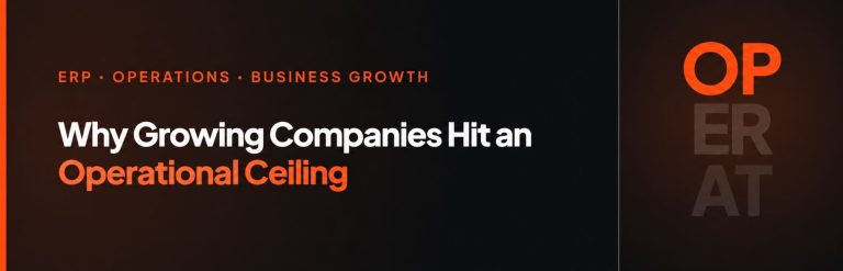 Why Growing Companies Hit an Operational Ceiling